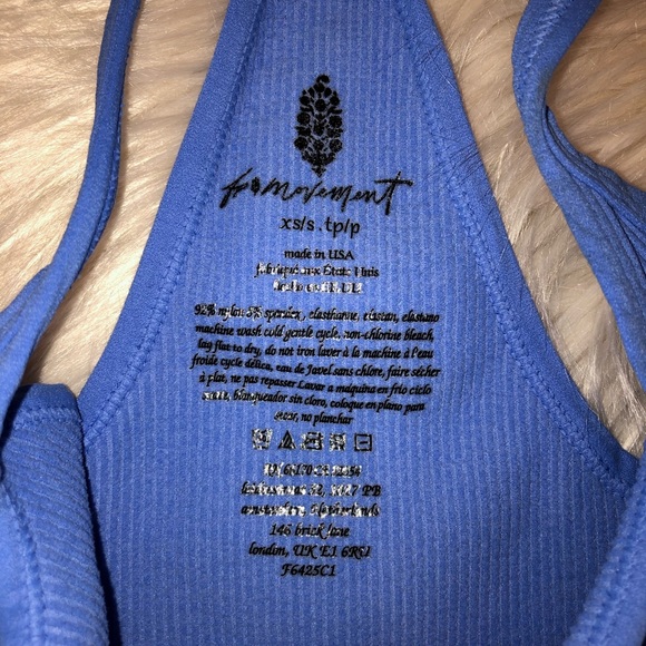 FREE PEOPLE Happiness Runs Sweetheart Crop Top XS/S - Picture 5 of 7